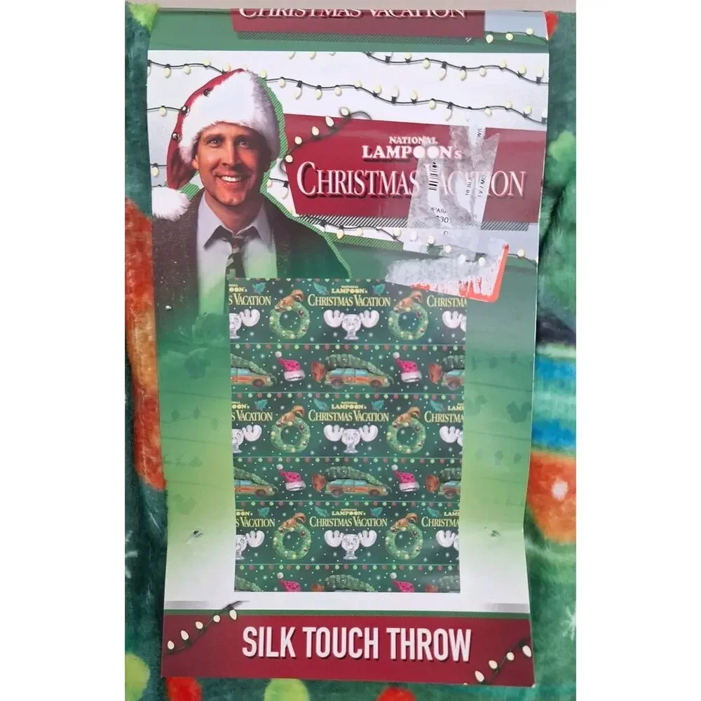 National Lampoons Christmas Vaction Silk Touch Plush Throw Blanket 50 X 70